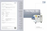 SPECIFICATIONS - Test Research, Inc. SII-EN-1506.pdf · SPECIFICATIONS. U.S., Taiwan, China and Japan Patented: System and Method for Laminography Inspection . X-Ray & Imaging System.