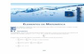 elementos de mAtemáticAulysseso.com/ed/Docs/ApB.pdfB.3Logaritmos | 633 P(2) = 22 + 2 – 3 = 3 Dois ou mais polinômios podem ser somados ou subtraídos agrupando-se seus ter-mos