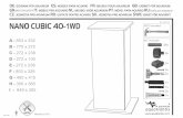 NANO CUBIC 40-1WD - Hornbach .nano cubic 40-1wd cz: jednotka pro akvrium ro: unitate pentru acvariu