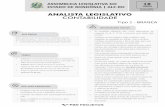 ALERO2018 Analista Legislativo - Contabilidade (NS208) Tipo 1 fileAssembléia Legislativa de Rondônia FGV – Projetos Analista Legislativo - Contabilidade Τ1 Tipo 1 – Cor BRANCA