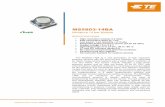 MS5803-14BA Miniature 14 bar Module - Mouser Electronics · MS5803-14BA Miniature 14 bar Module SENSOR SOLUTIONS ///MS5803-14BA 06/2017 Page 2 FEATURES FIELD OF APPLICATION Mobile