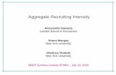 Aggregate Recruiting Intensity - Simon Mongey - Home · Introductiony yl What is aggregate recruiting intensity? The component of At accounted for by ﬁrms’ effort to ﬁll vacancies