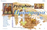 Prosphora The Bread of Offering Prósphora Πρόσφοραstmarkella.org/wp-content/uploads/2017/01/Traditions-Prosphora.pdf · Prosphora The Bread of Offering 2016 Prósphora 1
