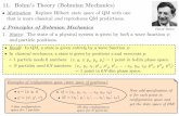11. Bohm's Theory (Bohmian Mechanics) - Site Disabledfaculty.poly.edu/~jbain/philqm/lectureslides/11.Bohm.pdf · 11. Bohm's Theory (Bohmian Mechanics) • Motivation: Replace Hilbert
