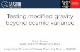 Testing modiï¬ed gravity beyond cosmic cosmo/CosFlo16/DOCUMENTS/SLIDES/ADAMS_   Testing