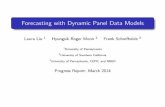 Forecasting with Dynamic Panel Data erp/erp seminar pdfs/schorfheide panel... · PDF fileForecasting with Dynamic Panel Data Models Laura Liu 1 Hyungsik Roger Moon 2 Frank Schorfheide