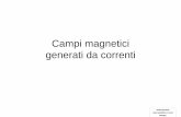 Campi magnetici generati da correnti - Pagina principale · Andrea Zucchini Liceo Scientifico E. Fermi Bologna Campo magnetico attorno ad un filo • Il filo percorso da corrente