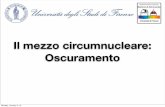 Il mezzo circumnucleare: Oscuramento - INAFmarconi/Lezioni/FisGal12/Lezione21.pdf · Riassunto/Ripasso delle Componenti Disco di Accrescimento (sorgente UV-X) 2 D < 0.01 pc L = 1042