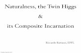 its Composite Incarnation - Chalmers fysik... · its Composite Incarnation Riccardo Rattazzi, EPFL Thursday, August 20, 2015. ... Under all circumstances the boost factor in the relation