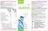 R0214CCL.04 Omega-3 Salmon Oil · PDF fileSupliment alimentar cu acizi grasi polinesaturati din seria Omega-3 (EPA + DHA) si Vitamina ETöbbszörösen telítetlen Omega-3 típusú