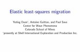 Yuting Duan , Antoine Guitton, and Paul Sava Center for Wave · PDF fileElastic least-squares migration Yuting Duan , Antoine Guitton, and Paul Sava Center for Wave Phenomena Colorado