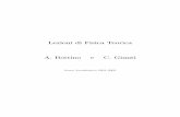 Lezioni di Fisica Teorica A. Bottino e C. Giuntipersonalpages.to.infn.it/~giunti/fisteo/fisteo.pdf · 2 Cenni sul metodo (canonico) di quantizzazione dei campi II.13 2.1 Formulazione