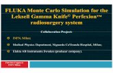 FLUKA Monte Carlo Simulation for the Leksell Gamma Knife ... FLUKA Monte Carlo Simulation for the