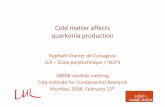 Cold matter affects - Theoretical Physics (TIFR) Home qgpsat/   Cold matter affects quarkoniaproduction