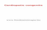 Cardiopatie congenite - fisiokinesiterapia.biz · Vasculopatia polmonare 2. Ostacolo meccanico: stenosi/atresie. Difetti interatriali. Difetti atrio-ventricolari DIA ostium primum
