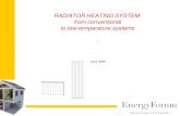 RADIATOR HEATING SYSTEM: from conventional to low ... Files/Radiator... · PDF fileRADIATOR HEATING SYSTEM: from conventional to low-temperature systems . June 2009 . ... The first