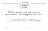 Diffuse gamma-ray and neutrino emissions of the Galaxy ... · 30/08/2007 Luca Maccione - TeVParticle 07 3 Motivations: CR observations From CR measurements we expect that the γ-ray