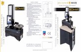 TECHNICAL FEATURES elbo controlli · TOOL PRESETTER R Distribuited by TECHNICAL FEATURES Measuring range: diameter max 360 mm (radius 180 mm); height max 460 mm