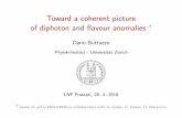 Toward a coherent picture of diphoton and flavour ... · Toward a coherent picture of diphoton and avour anomalies Dario Buttazzo Physik-Institut - Universit at Zurich LNF Frascati,
