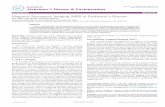 Journal of aA Alzheimer’s Disease & Parkinsonism · Citation: Tuite PJ, Mangia S, Michaeli S (2013) Magnetic Resonance Imaging (MRI) in Parkinson’s Disease. J Alzheimers Dis S1: