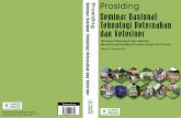 Prosiding - · PDF filePenetapan Kebutuhan Vitamin E (α-Tocopherol) pada Berbagai Fase Produksi Induk (Gestasi dan Laktasi) dan Kelinci Lepas Sapih Haryati T, Soewandi BDP, Raharjo