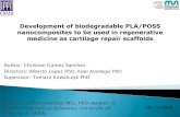Development of biodegradable PLA/POSS nanocomposites to be …fluid.ippt.pan.pl/seminar/text/chgomez181209.pdf · α- Tocopherol (Vitamin E) Bioglass (Main component of the scaffold