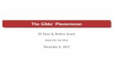 The Gibbs' Phenomenon - University of New Mexicocrisp/courses/wavelets/fall13... · 2. Gibbs’ Phenomenon: A Brief History 2 Key Players and Contributions Lord Kelvin: Constructed