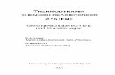 THERMODYNAMIK CHEMISCH REAGIERENDER SYSTEMEphyschem.hs-merseburg.de/progr_komplex.pdf · ν At, j i() Zahl der Atome des Elements j im Molekül der Komponente i n i Stoffmenge von