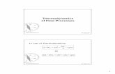 Thermodynamics of Flow Processes Thermodynamics 2-10 MF-ChED UGM Thermodynamics 2-10 MF-ChED UGM Common