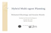 Hybrid MultiHybrid Multi--agent agent PlanningPlanning filem = < t( τ), P >, P is a partial plan HTN HTN PlanningPlanning--Solution Solution FormalizationFormalization Let Π=