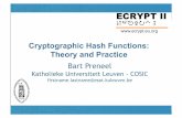 Cryptographic Hash Functions: Title of Presentation Theory ... â€“ time-memory trade-off with (2n)