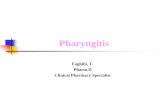 Faghihi, T. Pharm.D Clinical Pharmacy  · PDF fileClinical Pharmacy Specialist. Pharyngitis