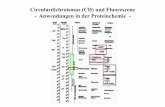 Circulardichroismus (CD) und Fluoreszenz - Anwendungen in ...bc.biochemtech.uni-halle.de/lehre/struct/05-06-spectroscopie.pdf · - sehr sensitive Methode (meist 1-10 µg/ml Protein)
