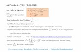 ad PhysikA VL2 (11.10.2012) - uni-muenster.de · 1 gilt, ist Δt immer positiv! Das Vorzeichen der (Durchschnitts-) Geschwindigkeit ergibt sich aus dem Vorzeichen des Weges und gibt