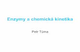 Enzymy a chemická kinetika - vyuka-data.lf3.cuni.czvyuka-data.lf3.cuni.cz/CVSE1M0001/enzymy_kinetika_pt_2012(509d1aa970603).pdf · PDF fileenzym - katalasa 23,0 2 H 2 O 2 → 2 H