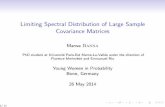 Limiting Spectral Distribution of Large Sample Covariance ... fileLimiting Spectral Distribution of Large Sample Covariance Matrices Marwa Banna PhD student at Universit e Paris-Est