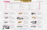 SMA 19 Series Technical Characteristics - .SMA 19 Series Technical Characteristics Electrical Impedance