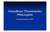 Grundkurs Theoretische Philosophie - uni-bielefeld.de · Ideenlehre als Platons bekanntester Beitrag zur Philosophiegeschichte. Von der Körperwelt gibt es bloße Meinungen (δοξα),