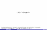 Vektoranalysis - vhm.mathematik.uni-stuttgart.devhm.mathematik.uni-stuttgart.de/.../Vektoranalysis/...Vektoranalysis.pdf · Zur Visualisierung k onnen die Niveaumengen U(P) = const