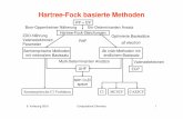 Hartree-Fock basierte Methoden · PDF file8. Vorlesung SS18 Computational Chemistry 3 Semiempirische Methoden (II) Das Problem von ab initio Rechnungen ist die N4 Abhängigkeit von