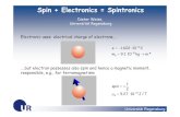 Spin + Electronics = Universit£¤t Regensburg Dieter Weiss, Universit£¤t Regensburg Spin + Electronics