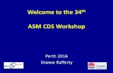 Welcome to the CDS Workshopcdstest.net/wordpress/wp-content/uploads/ASM-2016.pdf · •Peter Newton –Streptococcus spp ... E.coli, K.pneumo EEC group, S.marcescens, Salmonella sp