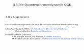 3.3 Die Quantenchromodynamik QCD - ...jwagner/WS0809/Vorlesung/TP-WS08-14.pdf · Quantenmechanik identischer Teilchen. Gesamtwellenfunktion von Fermionen muss antisymmetrisch sein!