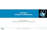 Lesson 1 X-Rays & Diffraction - Profex | Open Source XRD ... Generation of X-rays 5 Accelerated electron