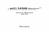 µC/USB-Device User’s Manual - analog.com · μC/USB DeviceTM Universal Serial Bus Device Stack User’s Manual V4.00