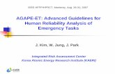 AGAPE-ET: Advanced Guidelines for Human Reliability ...ewh.ieee.org/conf/hfpp/presentations/42.pdf · ν Major activities on HRA method development in Korea ν The MDTA-based HRA