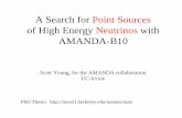 AMANDA-B10 Neutrinos with - ps.uci. amanda/ ! 1997 data is analysed: no evidence