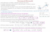 Teorema di Bernoulli - -24°-ora-15... · PDF fileTeorema di Bernoulli ØConsideriamo un fluido a densità costante che scorre in regime stazionario attraverso il tubo di flusso (