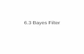 5.3 Bayes Filter - Technische Universit£¤t Chemnitz Beispiel X t Z t offen (T£¼r ist ge£¶ffnet) geschlossen