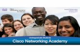 Undergraduate Students Cisco Networking Academy · Languages: Arabic, Chinese-Simplified, English, French, Japanese, Portuguese-Brazilian, Russian, Spanish (courses 1 and 2 also available